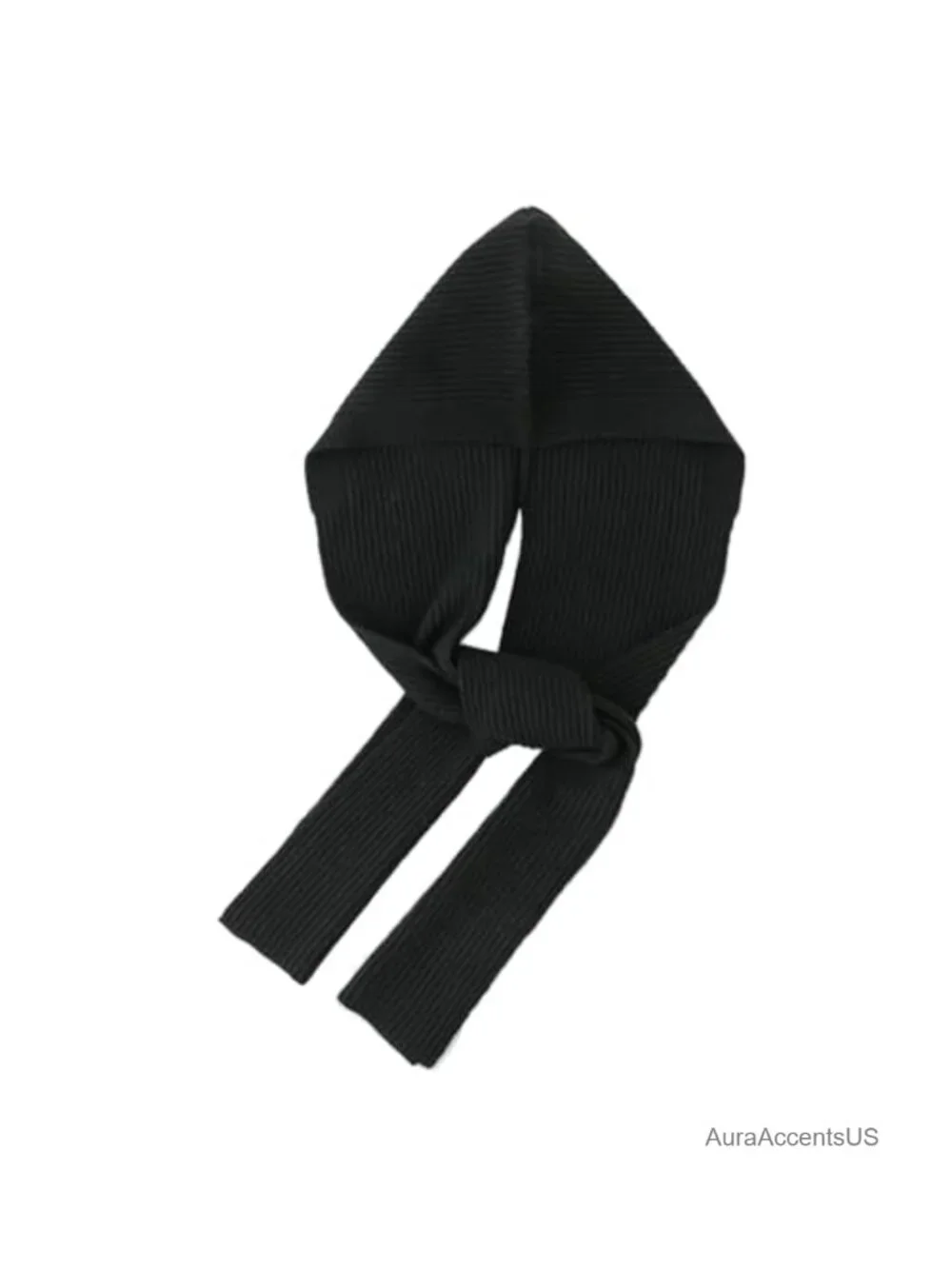 Women Winter Hooded Hat with Attached Scarf Knit Shawl Neck Warmer Acrylic